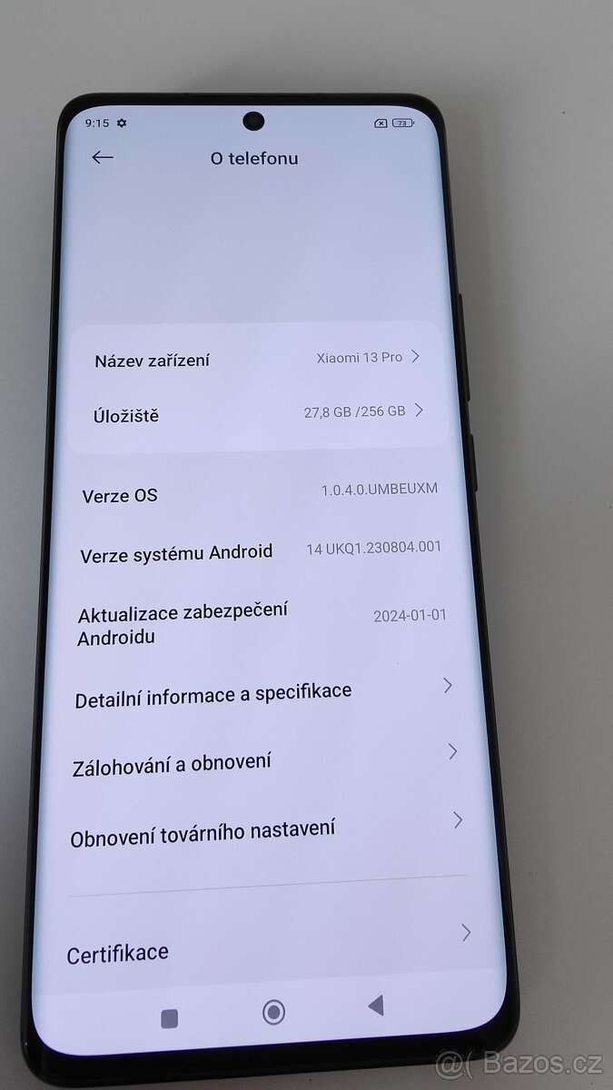 Xiaomi 13 Pro 12GB/256GB, Ceramic Black - 3