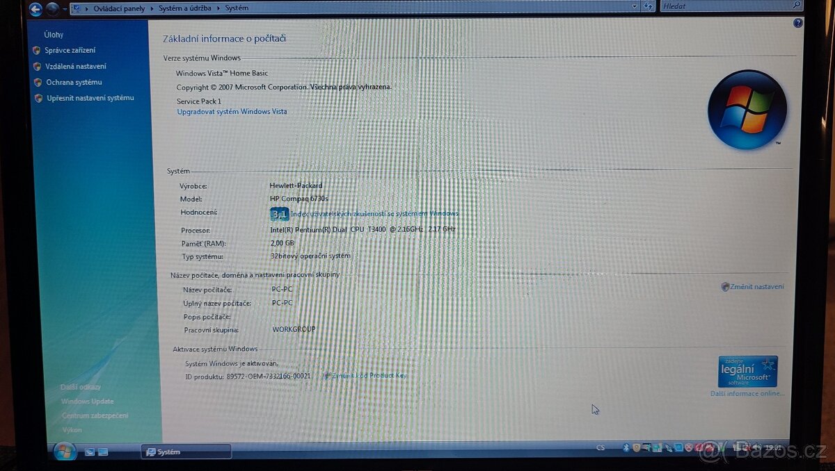 Notebook HP, funkční - 3