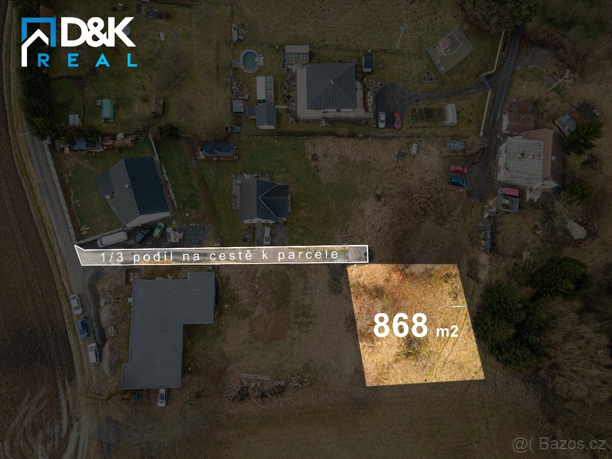 Prodej pozemku k bydlení, 868 m², Damníkov - 3