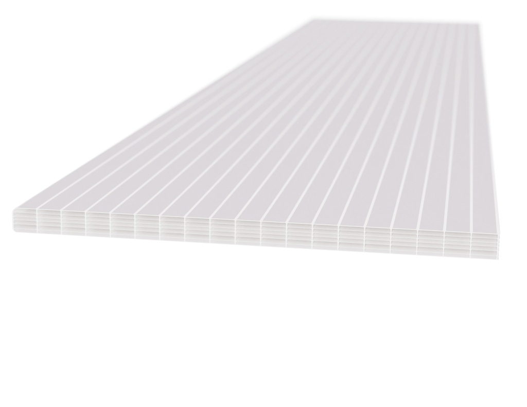 Zbytky polykarbonátu 16mm opál 7W - 3