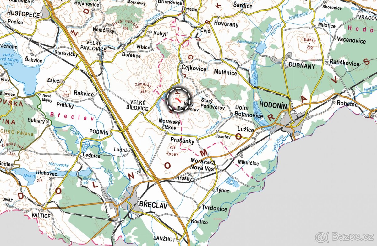 Zemědělská půda, prodej, Nový Poddvorov, Hodonín - 3