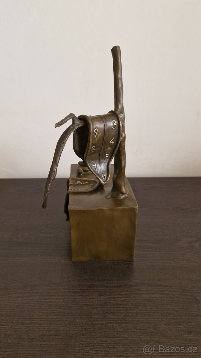 Dali - Tekoucí hodiny 2 - bronz - 3