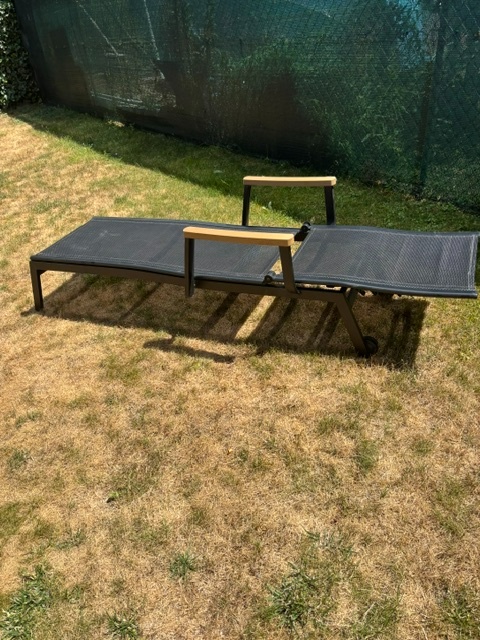 Zahradní lehátko polohovatelné - 3