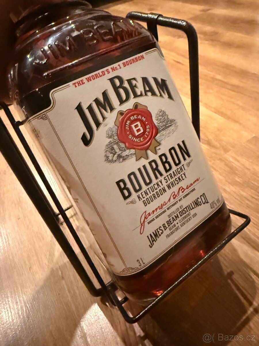 Jim Beam 3l 40% Kolébka - 3