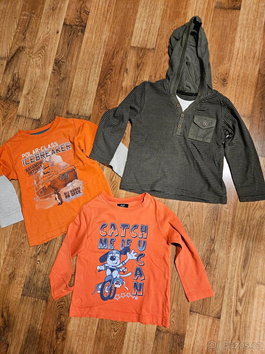 Tričko s dlouhým rukávem 3-6 let, 13 ks - 3