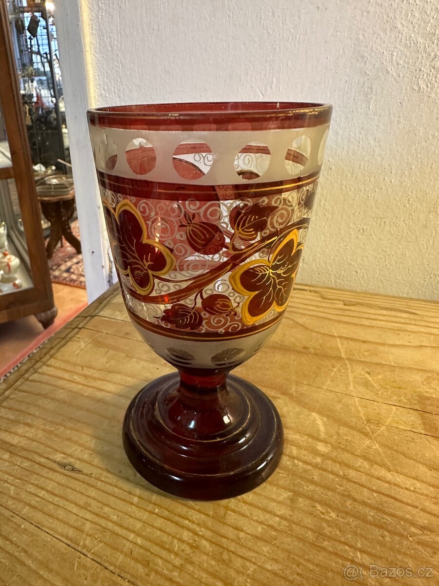 Starožitný pohárek, Biedermeier (1830-1860) - 3