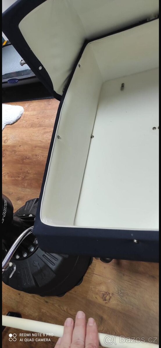 Retro kočárek pro dvojčata - 3