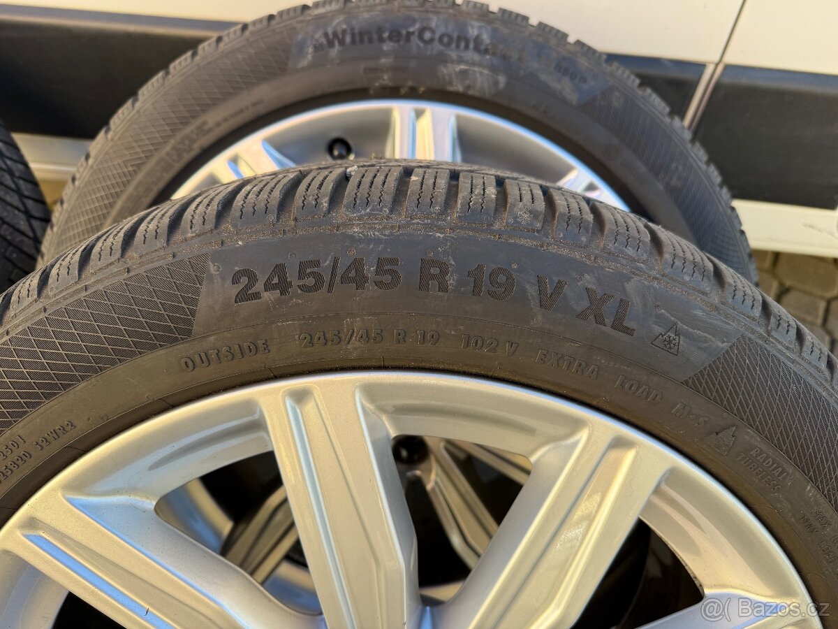 Alukola 5x112 r19 zimní pneu 245/45 r19 - 3