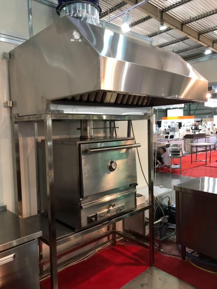 Hydrofiltr+nerezová digestoř pro uhlíkové/dřevěné pece/jospe - 3