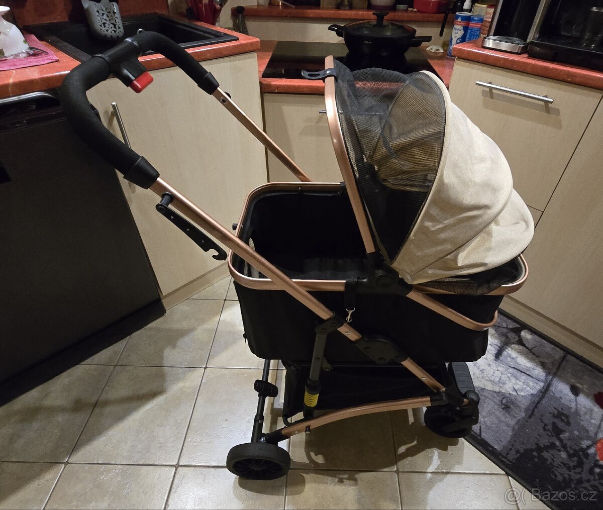 Kočárek pro malé psy nebo kočky. - 3