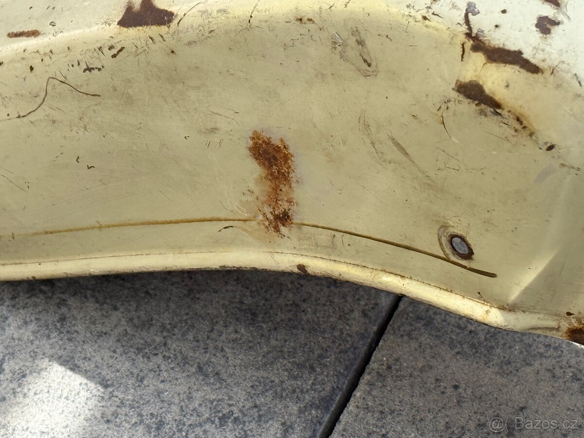 Plechařina Jawa Pionýr - vzácná slonová kost - 3