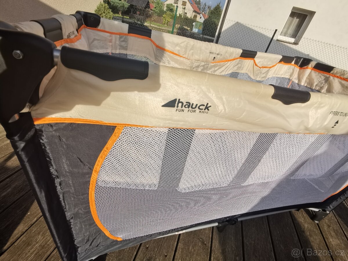 Cestovní , dětská postýlka Hauck vč. matrace - 3