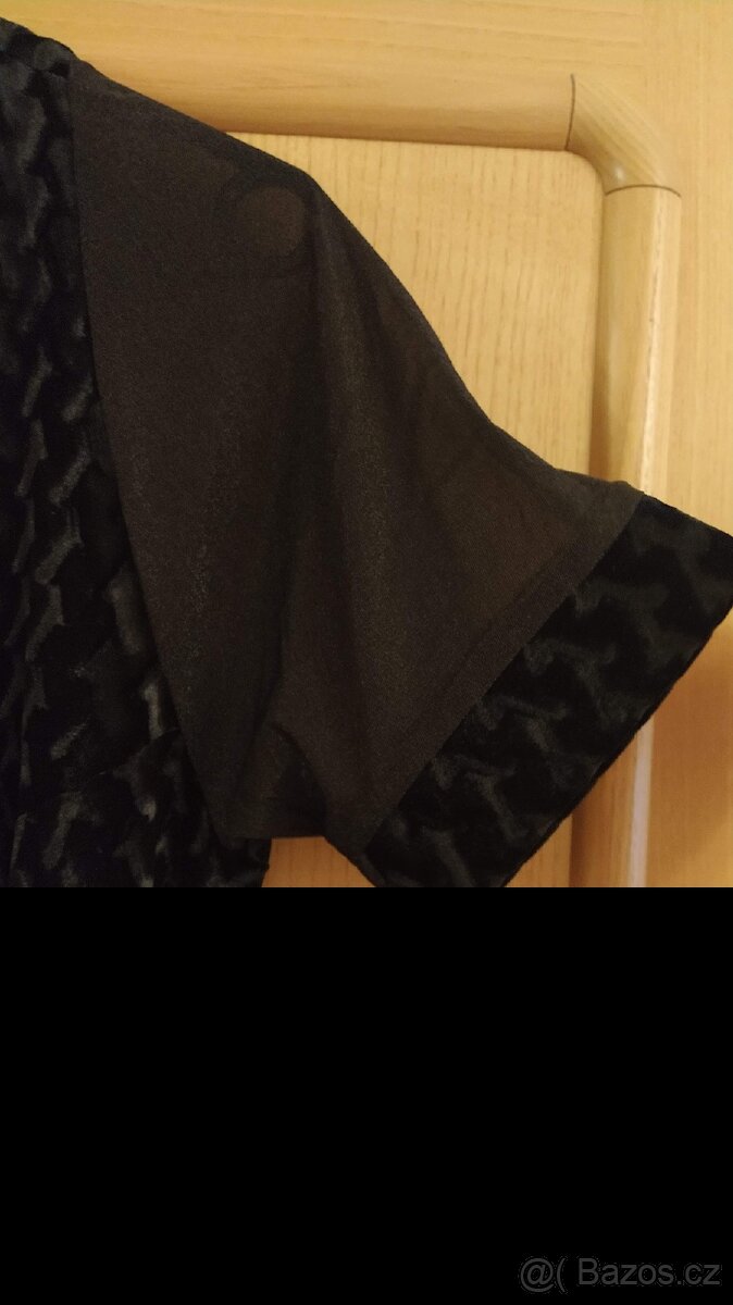 Černé společenské šaty značka Laura Contini - 3