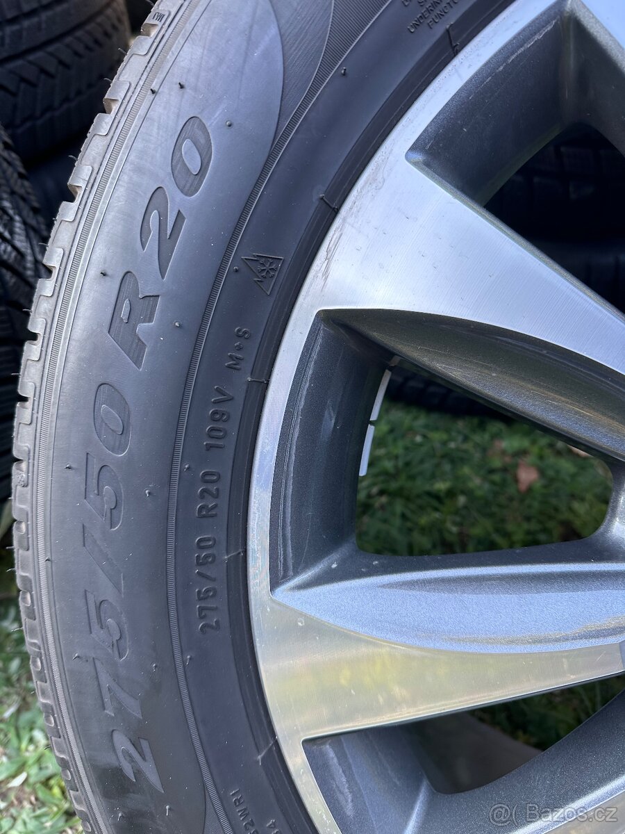 ALU KOLA MERCEDES GLS R20 W166 ZIMNÍ KRÁSNA SADA - 3