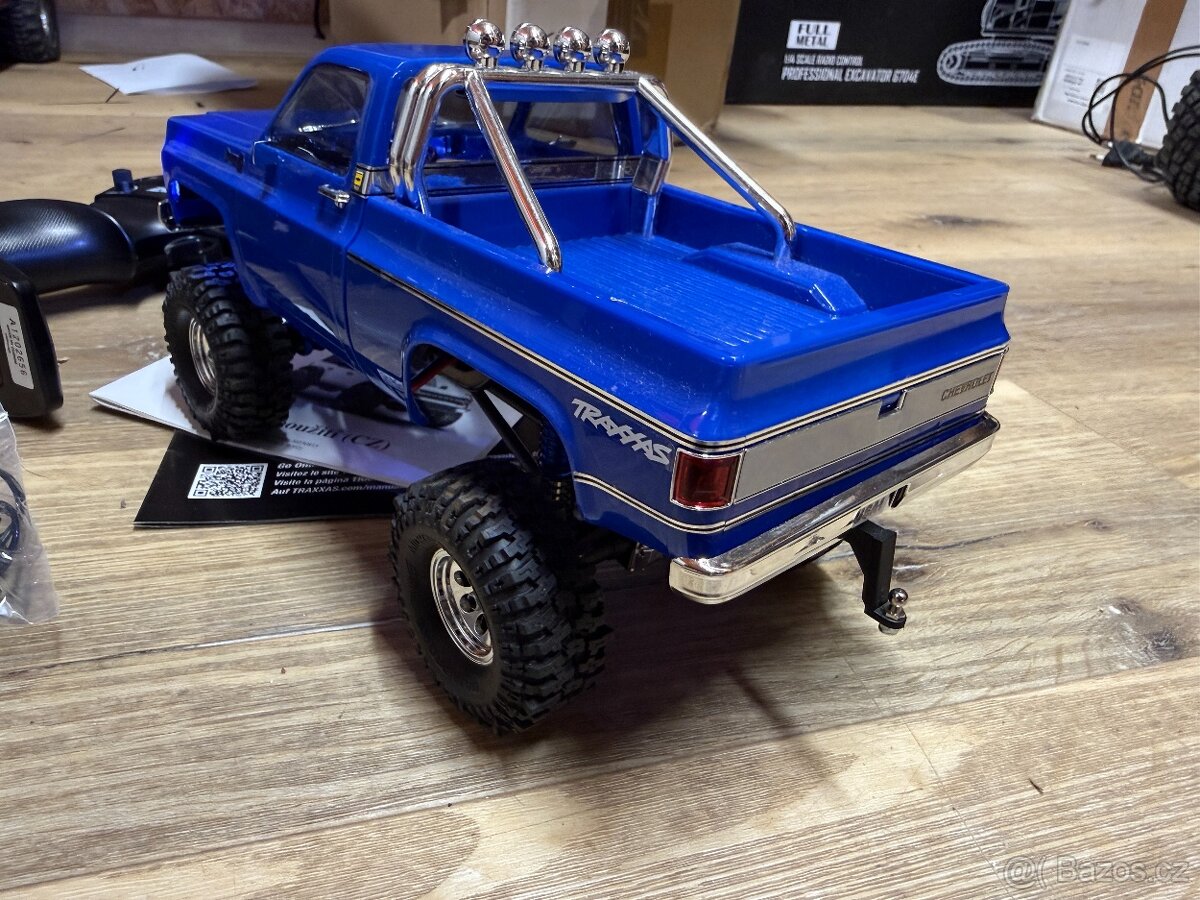 nový Traxxas TRX-4M Chevrolet K10 1979 1:18 RTR modrý - 3