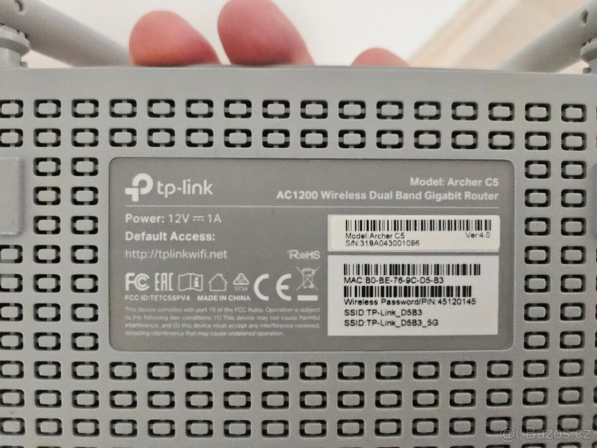 WIFI router TP-link Archer C5 - 3