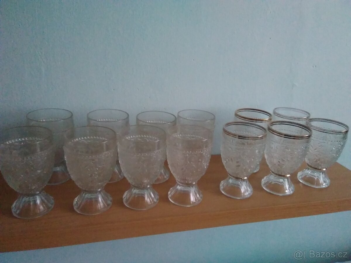 Prodám skleničky 10 Kč za kus - 3