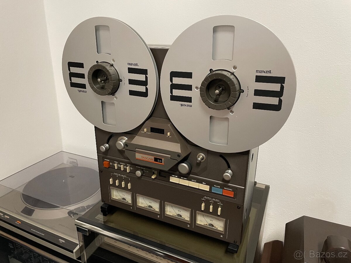 kotoučový magnetofon TASCAM 34 - 3