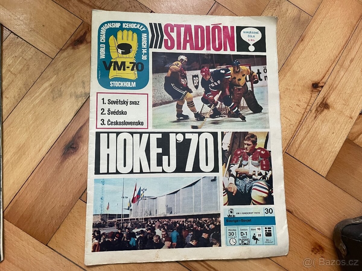 Časopisy Stadion ročník 1976 - 3