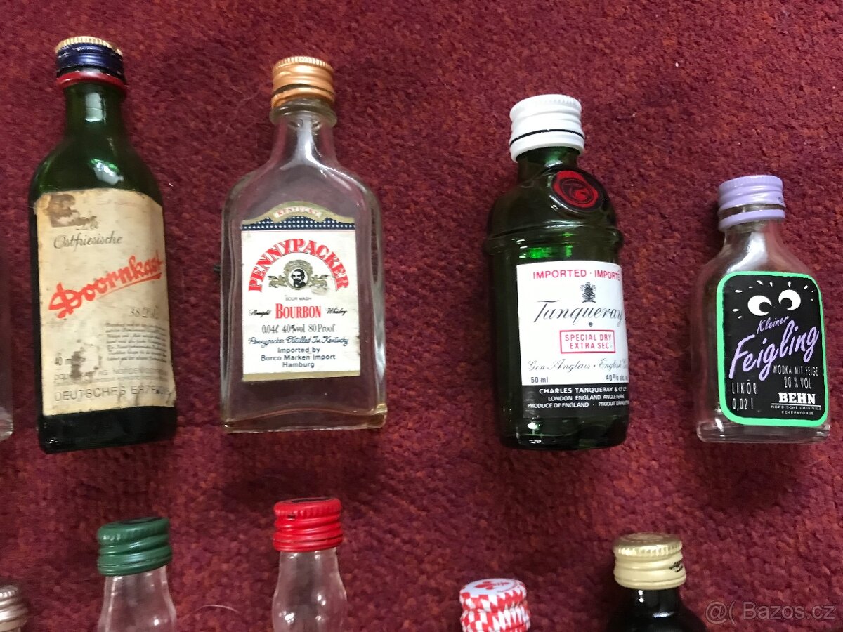 Prázdné lahvičky - miniatury - 3