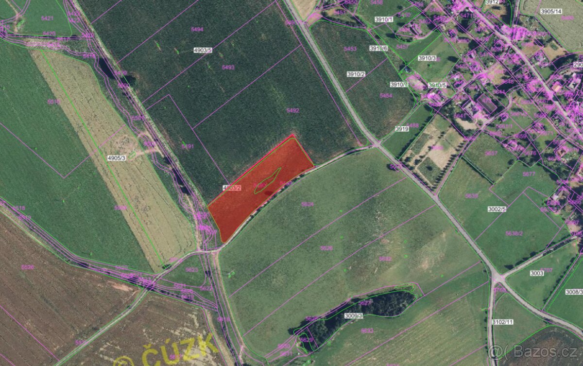 Ostrov, zemědělská půda, 23 001 m2 - 3