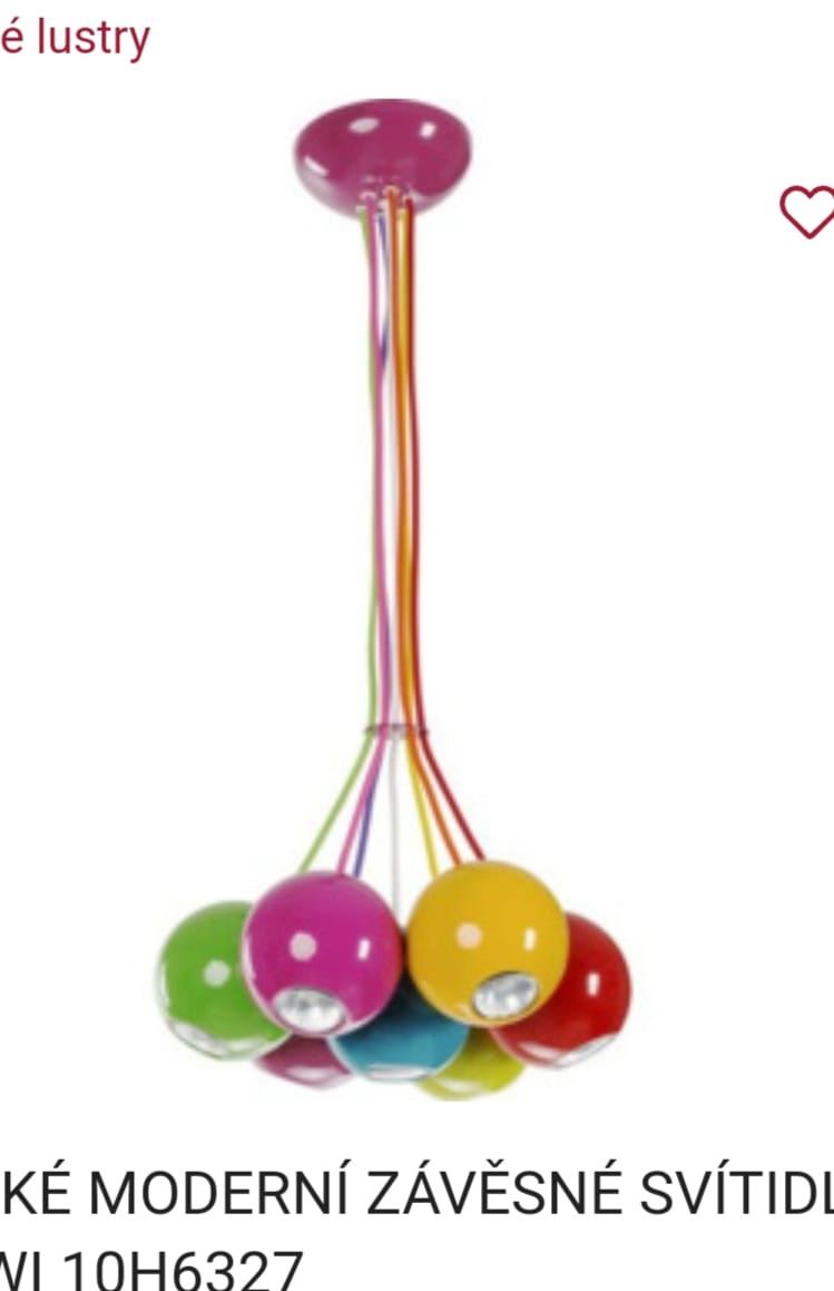 Lustr do dětského pokoje - 3