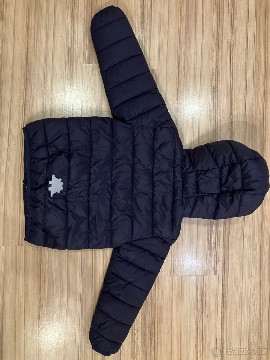 Prošívaná bunda s kapucí - 3