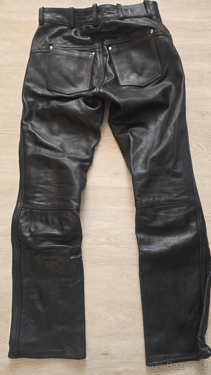 Kožené kalhoty včetně protektorů - 3