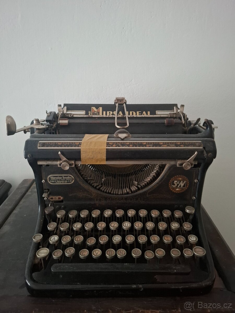 Starožitný psací stroj - 3