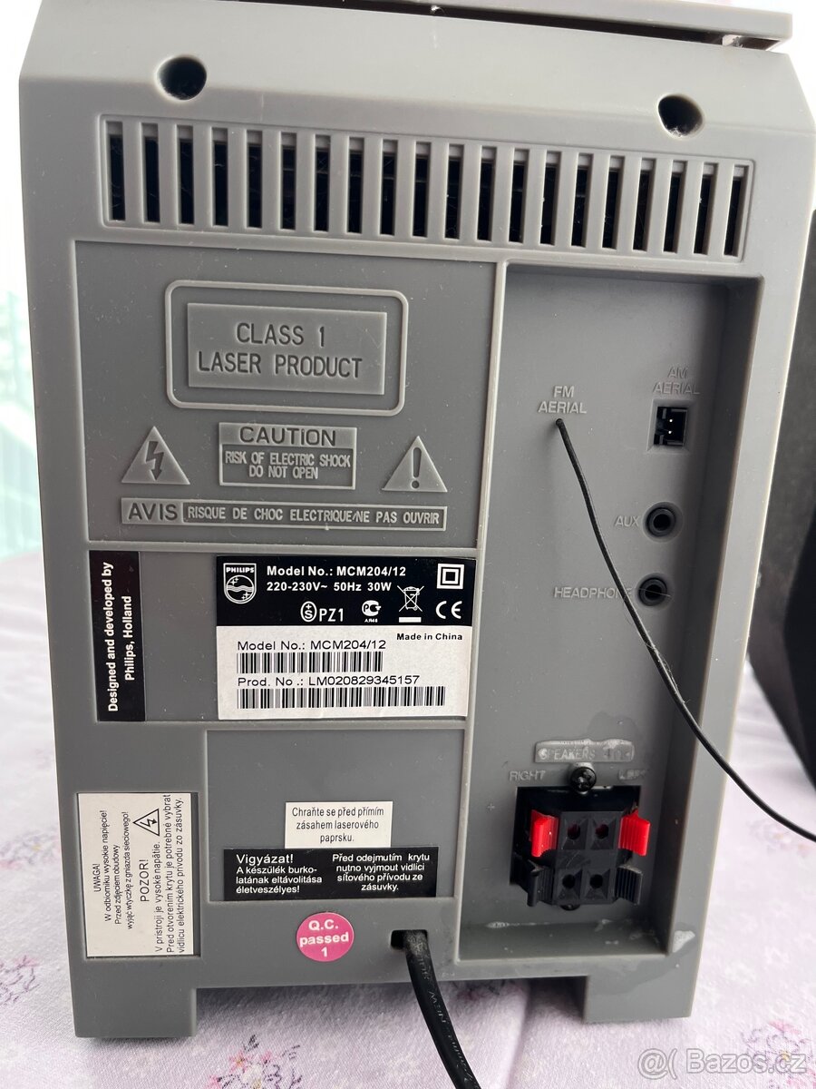 Micro systém Philips rádio - 3