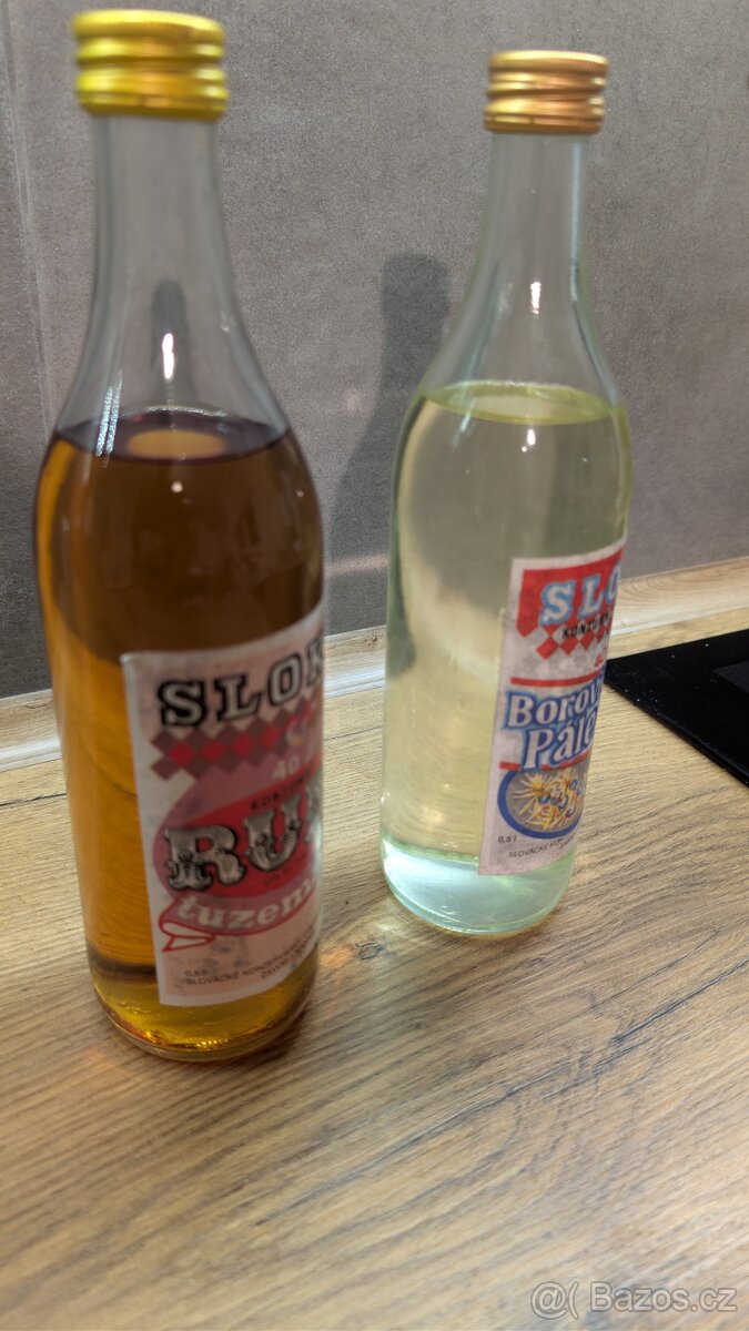 retro set Sloko ČSSR – Rum a Borovička - 3