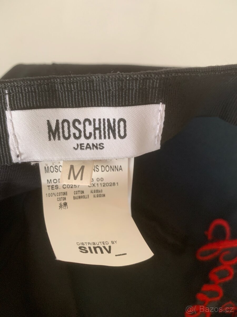 Moschino kšiltovka - nesundané cedulky - nová - 3