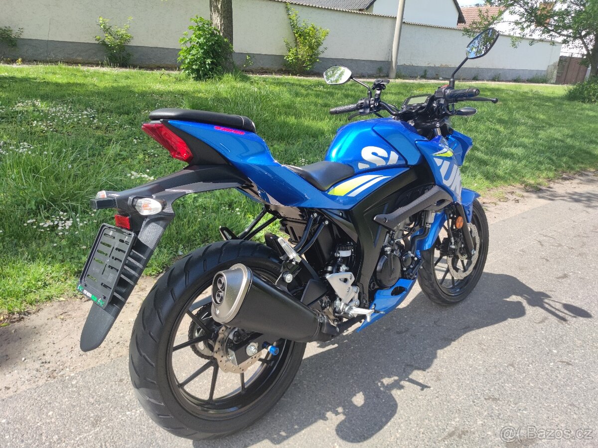 Suzuki GSX-S 125 ABS modrá - 3