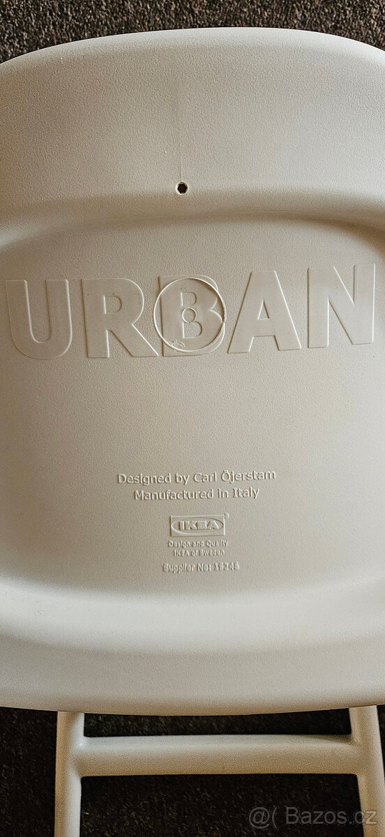 Dětská plastová jídelní židle, židlička Ikea Urban - 3