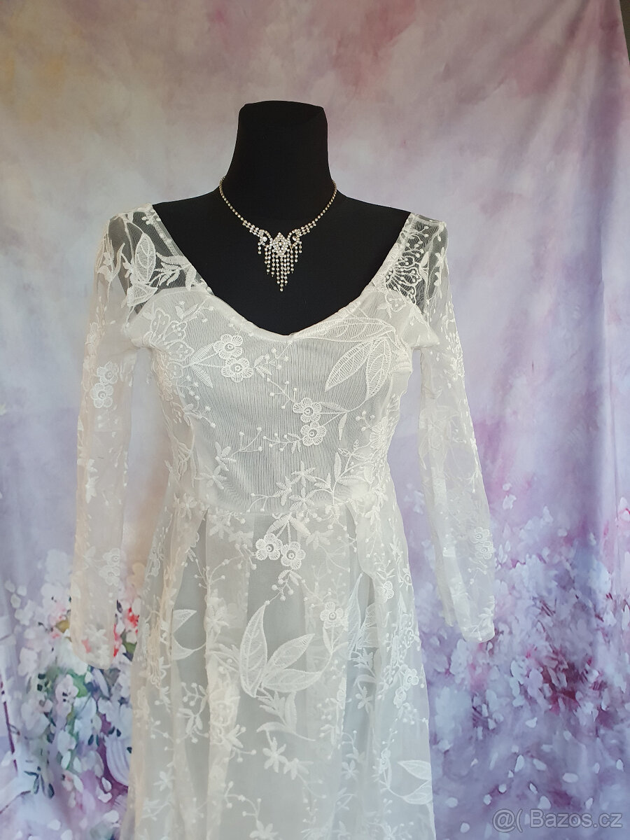 Svatební šaty Viktory, nové, VÝPRODEJ - 3