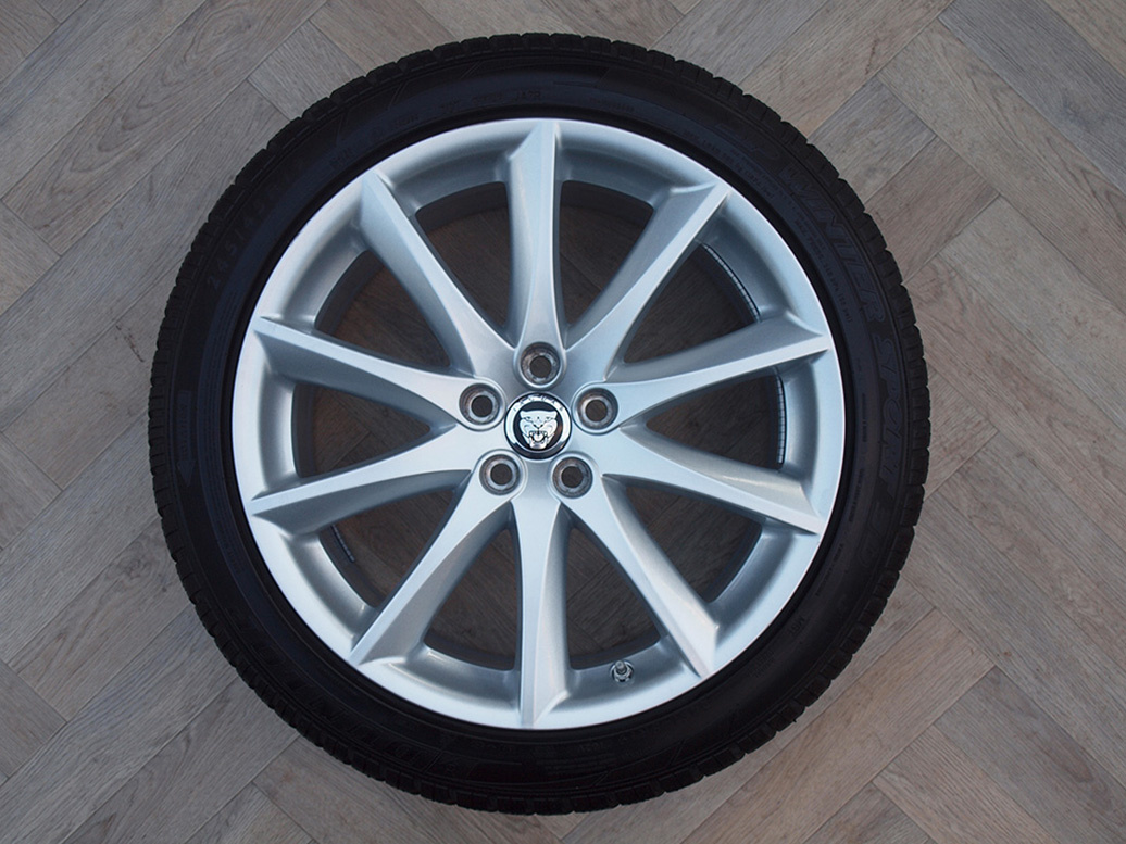 19" 5x108 ALU KOLA JAGUAR XJ – ZÁNOVNÍ ZIMNÍ + ČIDLA - 3