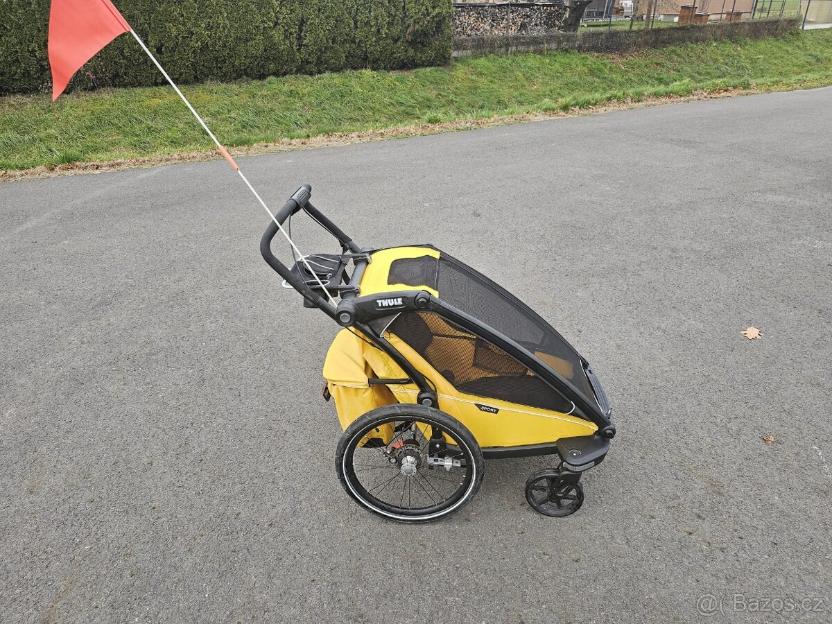 Thule Chariot Sport 2 single + Jogging kit + Infant sling - 3