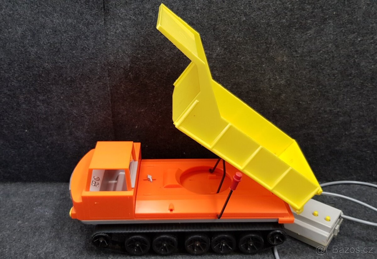 Stará hračka pásové vozidlo Mars, výrobce Piko s krabicí - 3