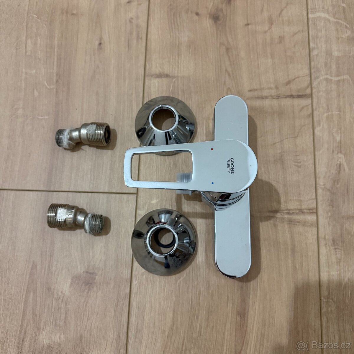Sada baterií GROHE (umyvadlová + sprchová) – TOP stav - 3