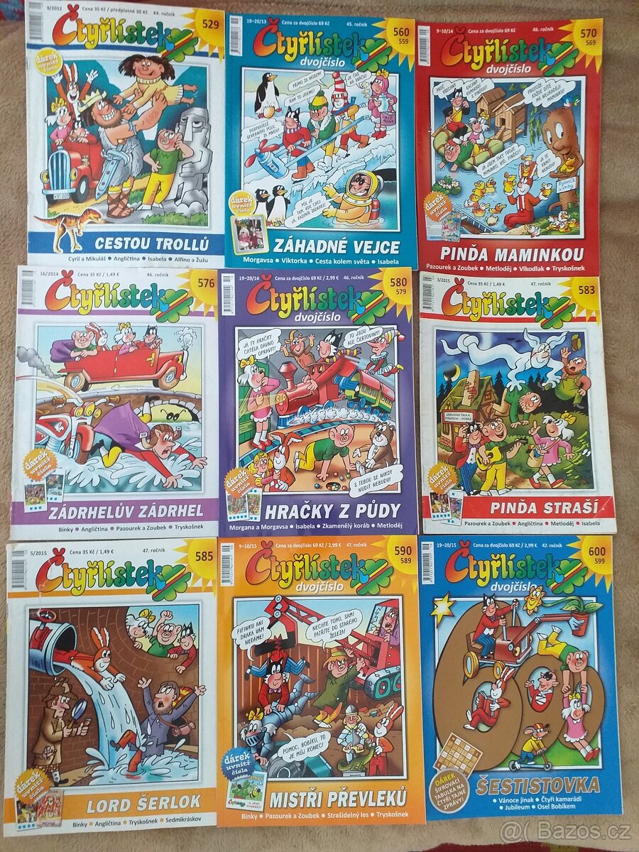 Časopisy Čtyřlístek - 3