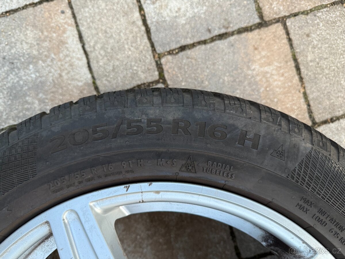Zimní alu sada s pneu Continental 205/55 R17 - 3