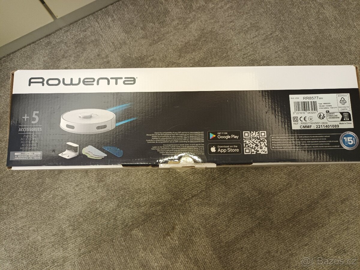 Robotický vysavač Rowenta X-Plorer S75s, Animal&allegy, 4v1, - 3