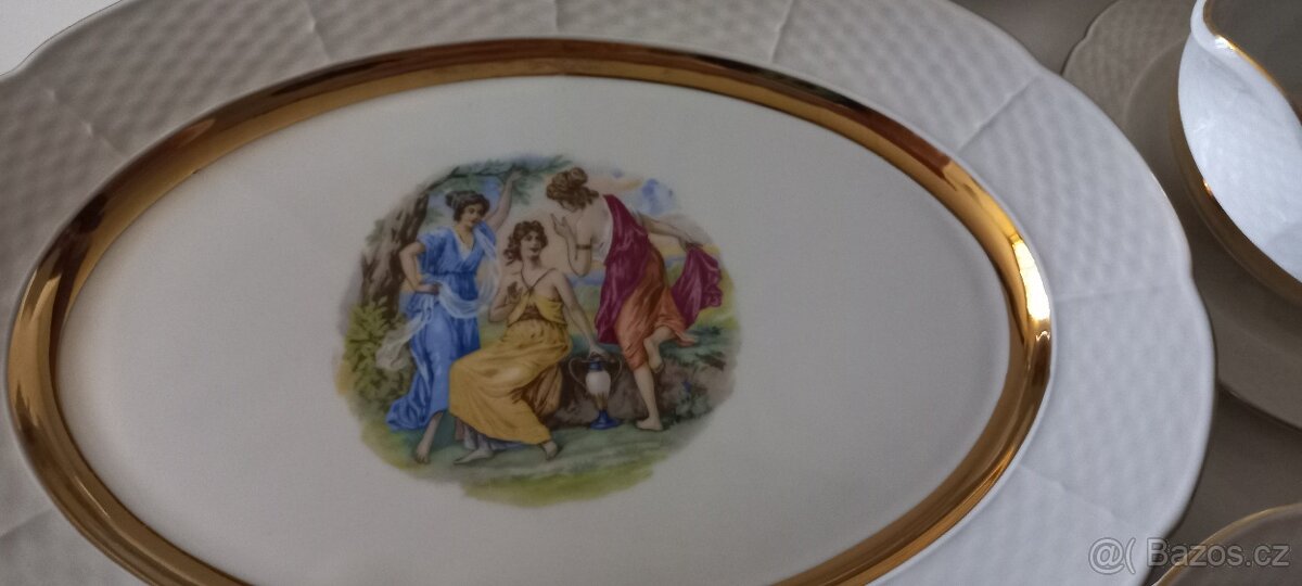 Porcelánový servis Tři gracie - 3