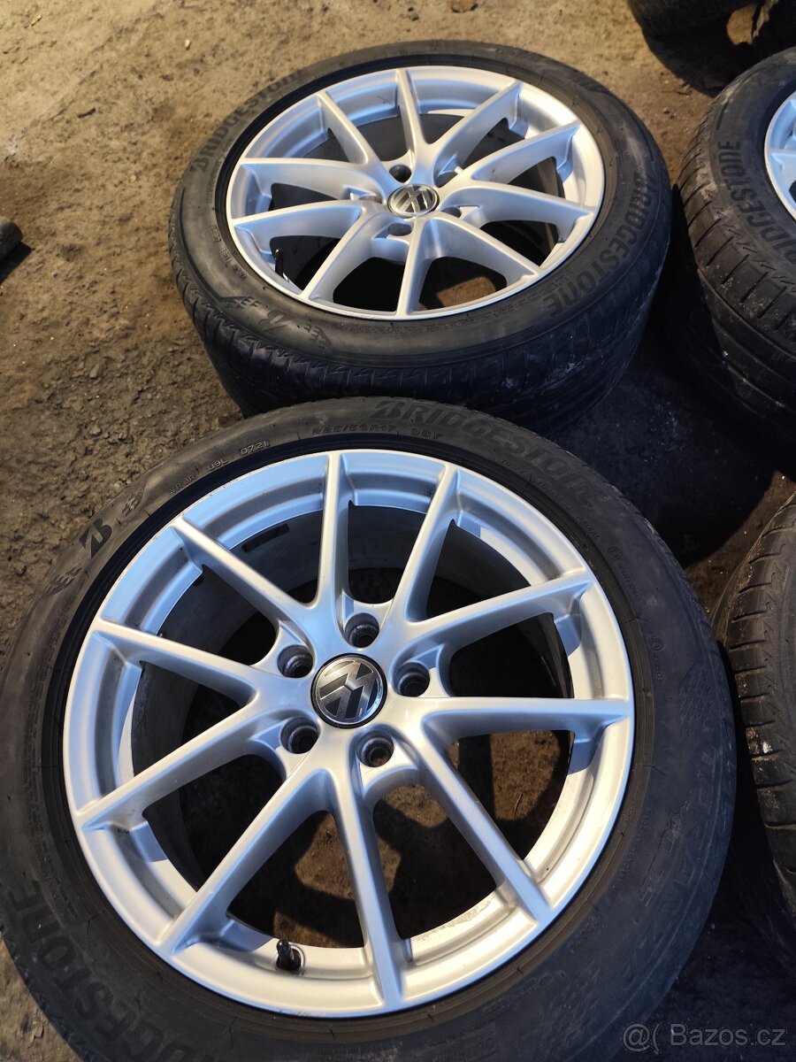 Originální sada ALU kol R17 5x112 - 3