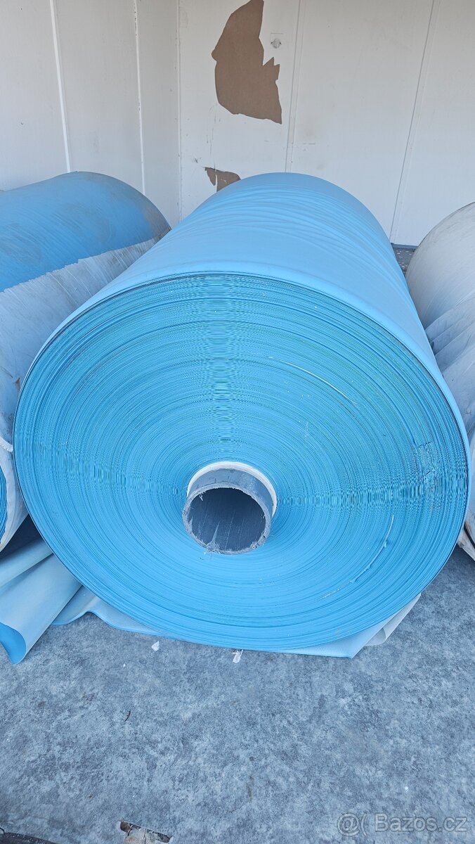 Plachta modrá - jezírková folie - 180cm - 3