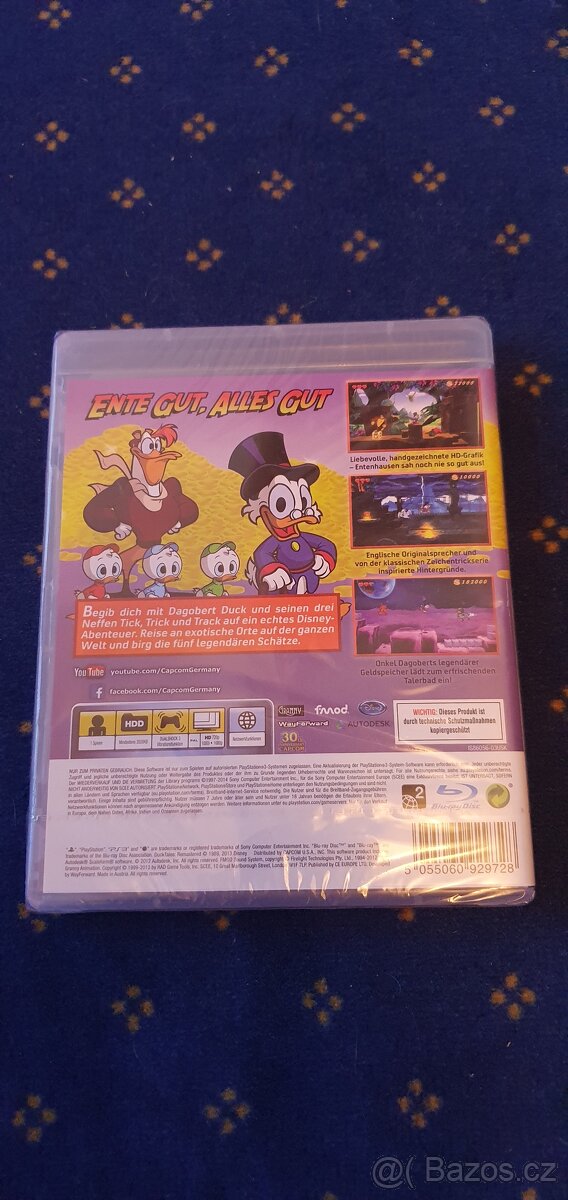 Ducktales Remastered PS3 nová, nerozbalená - 3