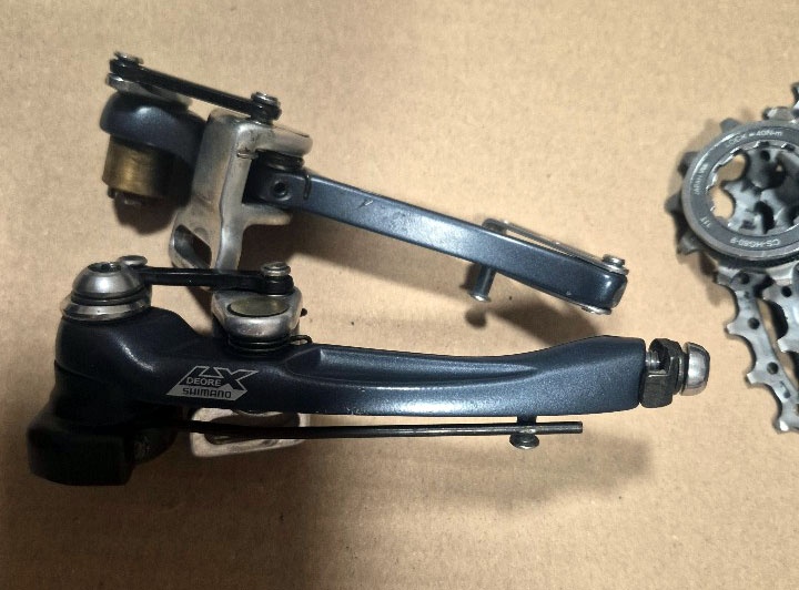 Retro MTB sada Shimano XTR/XT/LX 3x9 - 3