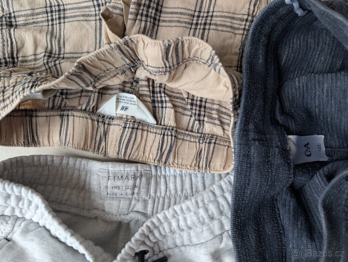 3x kraťasy vel. 122 - 3