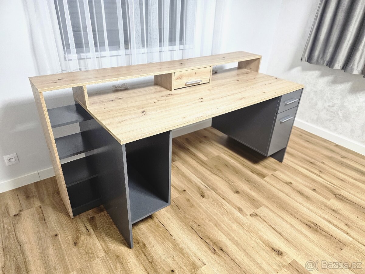 Herní stůl - barva dubu - 3