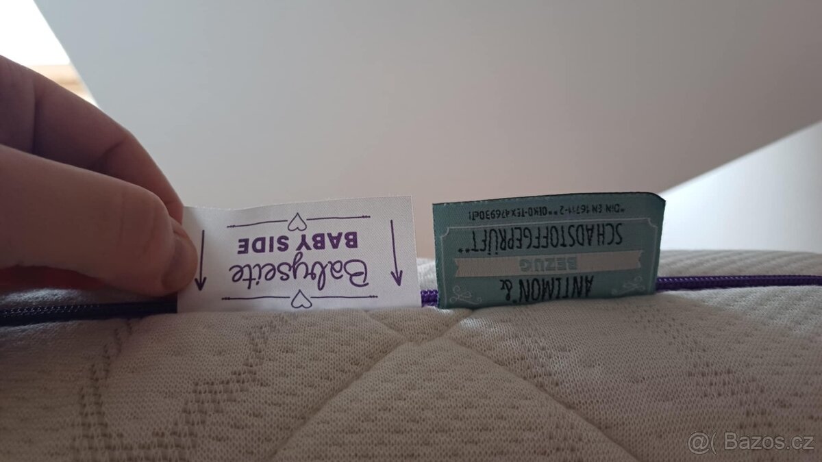 Bílá postýlka +matrace traumeland - 3